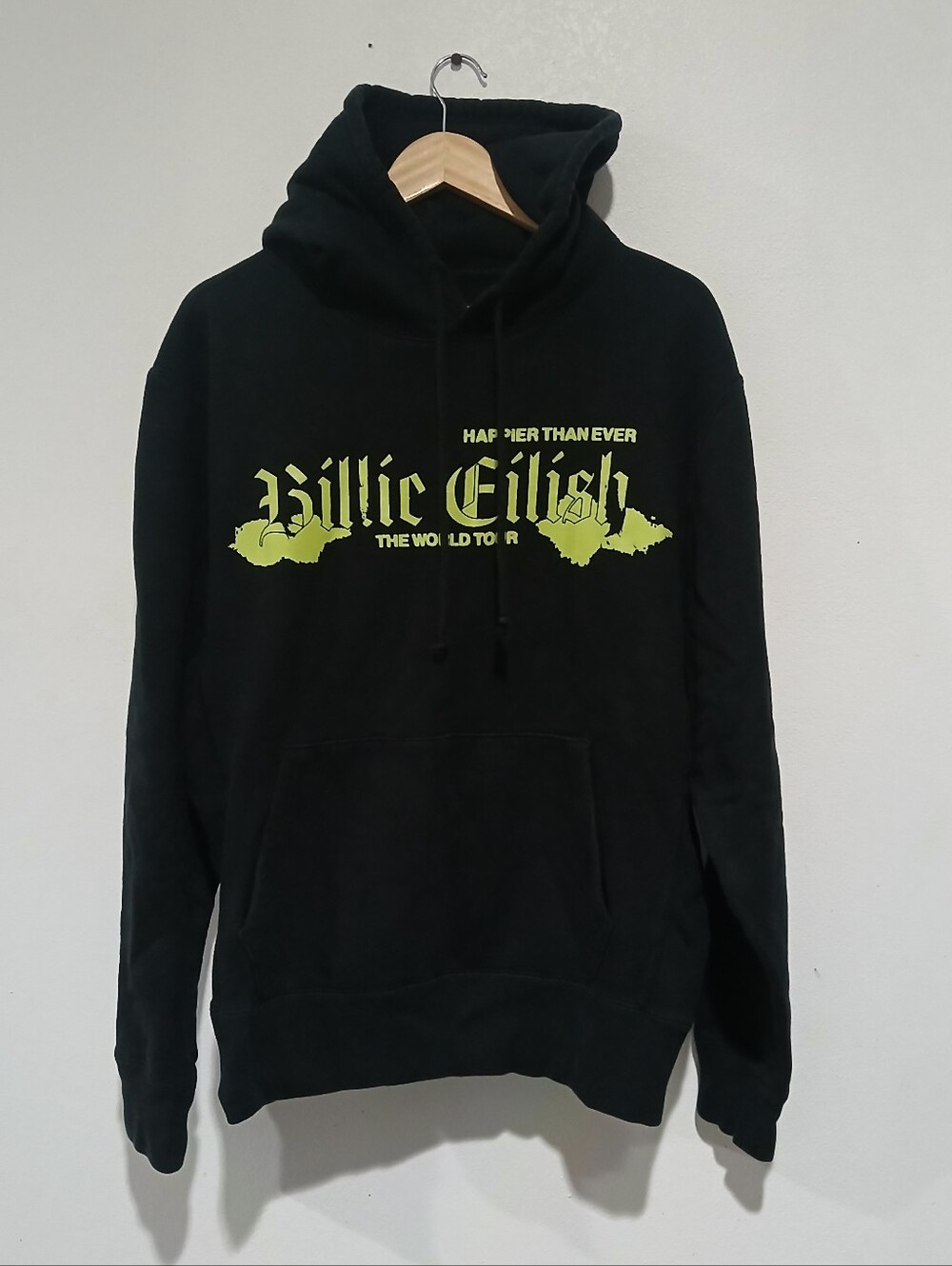 Billie Eilish Happier Than Ever 2022 World Tour hoodie Unisex Size: L